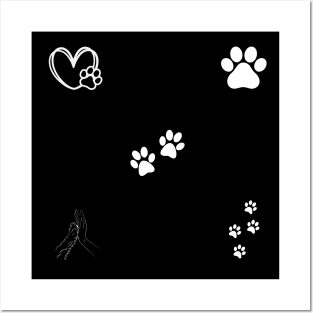 Dog Paws Posters and Art